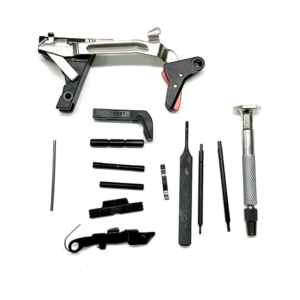 Tuned and Polished Glock OEM + Timney Trigger Shoes