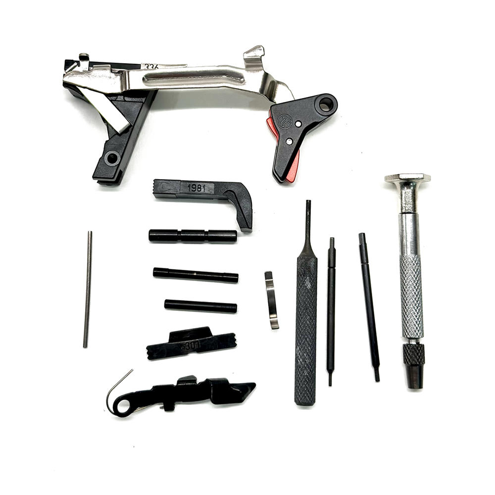 Tuned and Polished Glock OEM + Timney Trigger Shoes