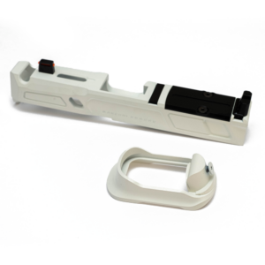 (Special Limited Edition) White Storm Trooper Cerakote® Marconi X19.2 RMR Ported Slide + Magwell + Blacklist Barrel