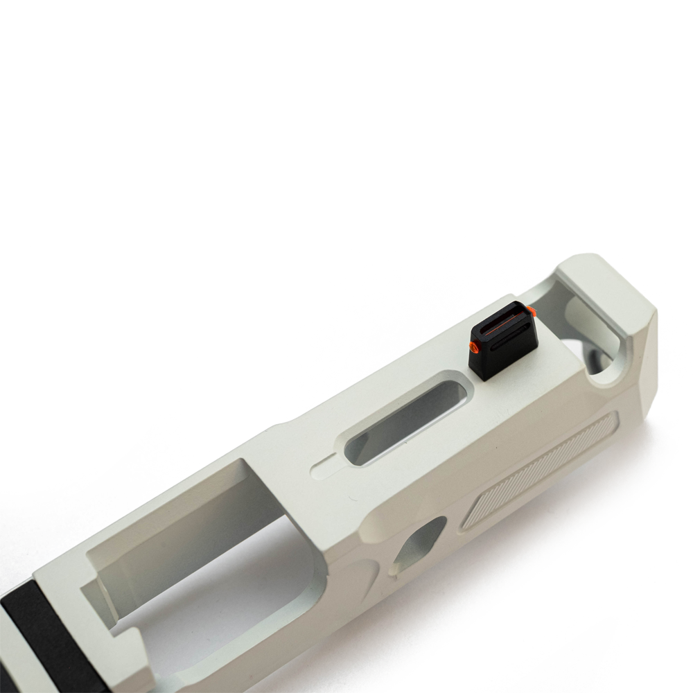 (Special Limited Edition) White Storm Trooper Cerakote® Marconi X19.2 RMR Ported Slide + Magwell + Blacklist Barrel - Image 4