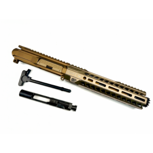 AR15 8.5 Inch Complete Pistol Upper 5.56 Nato Burnt Bronze Cerakote